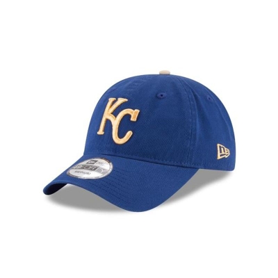 Kansas City Royals Gorra | New Era MLB Core Fit Alt 49forty Fitted Cap Mexico - Azules